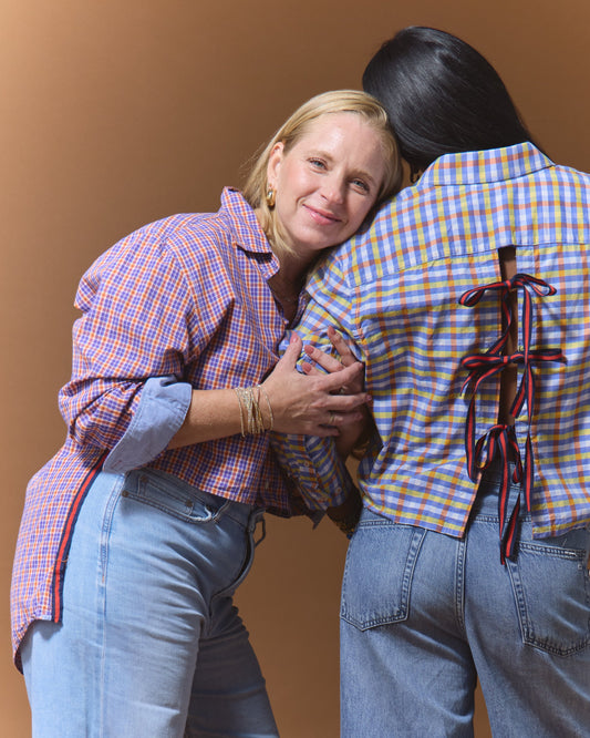 Purple and Orange Stormy