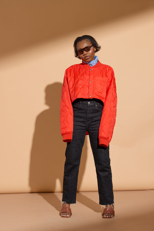 Electric Orange Puffer