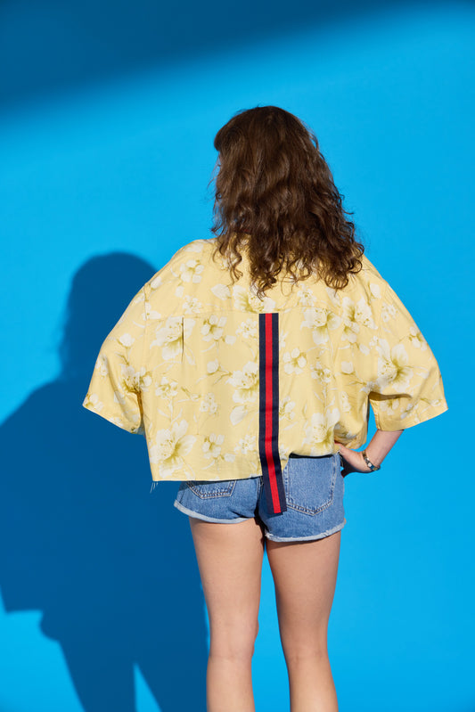 Pale Yellow Floral Stella