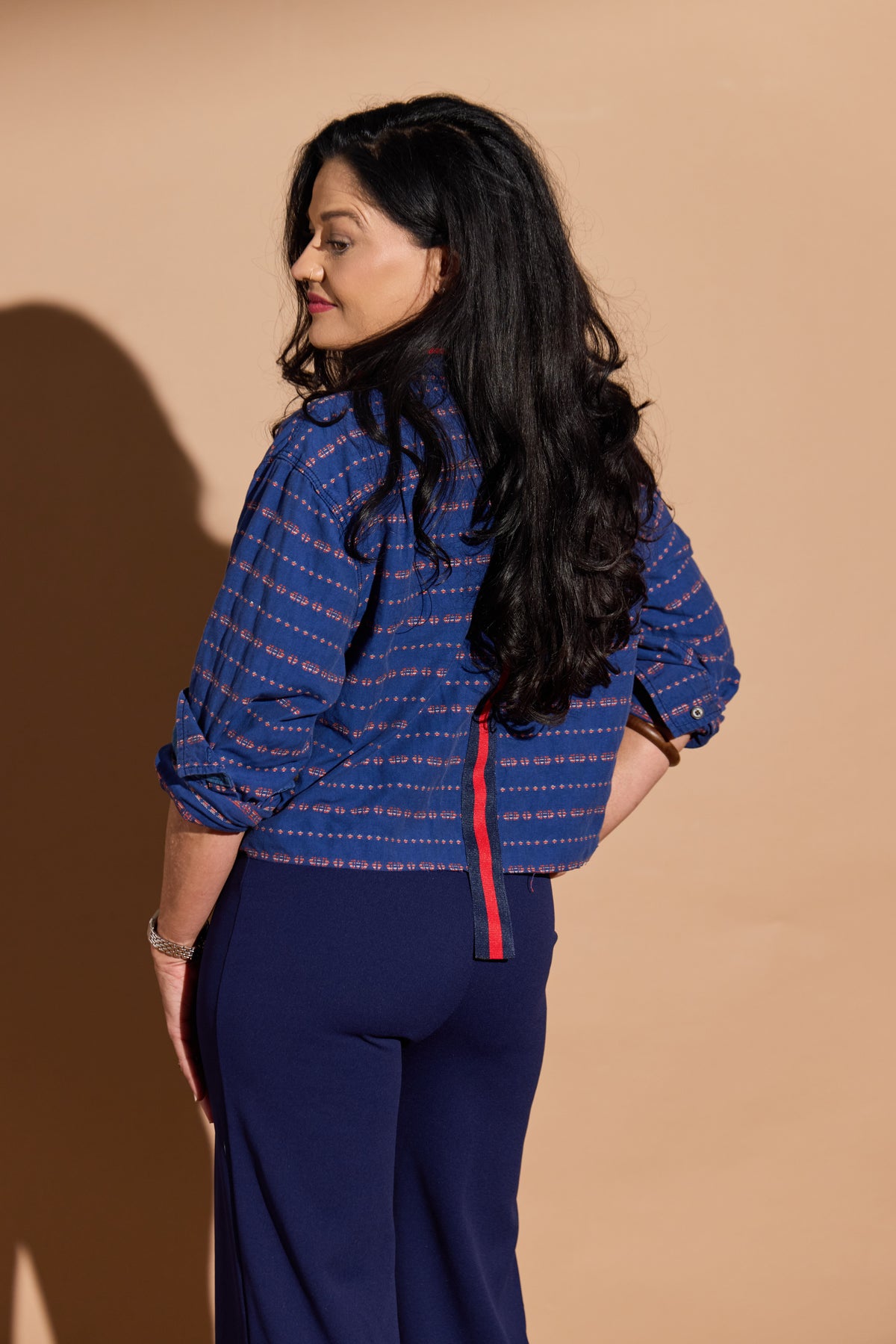 Blue Embroidered Stella