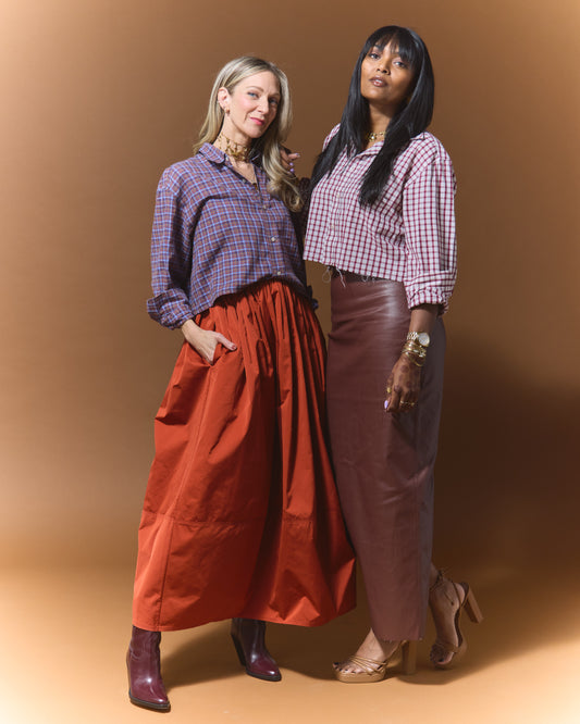 Pumpkin Plaid Harlow