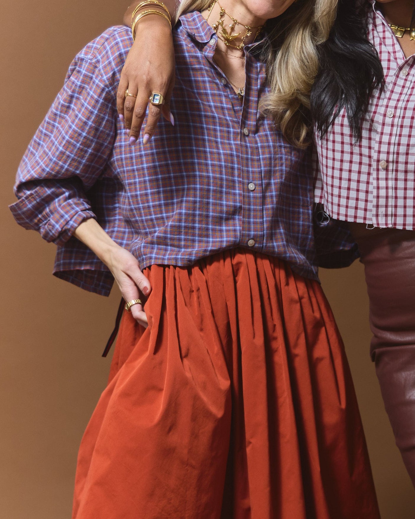 Pumpkin Plaid Harlow