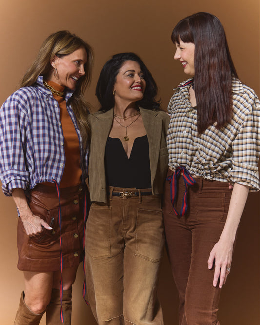 Black and Brown Plaid Sailor