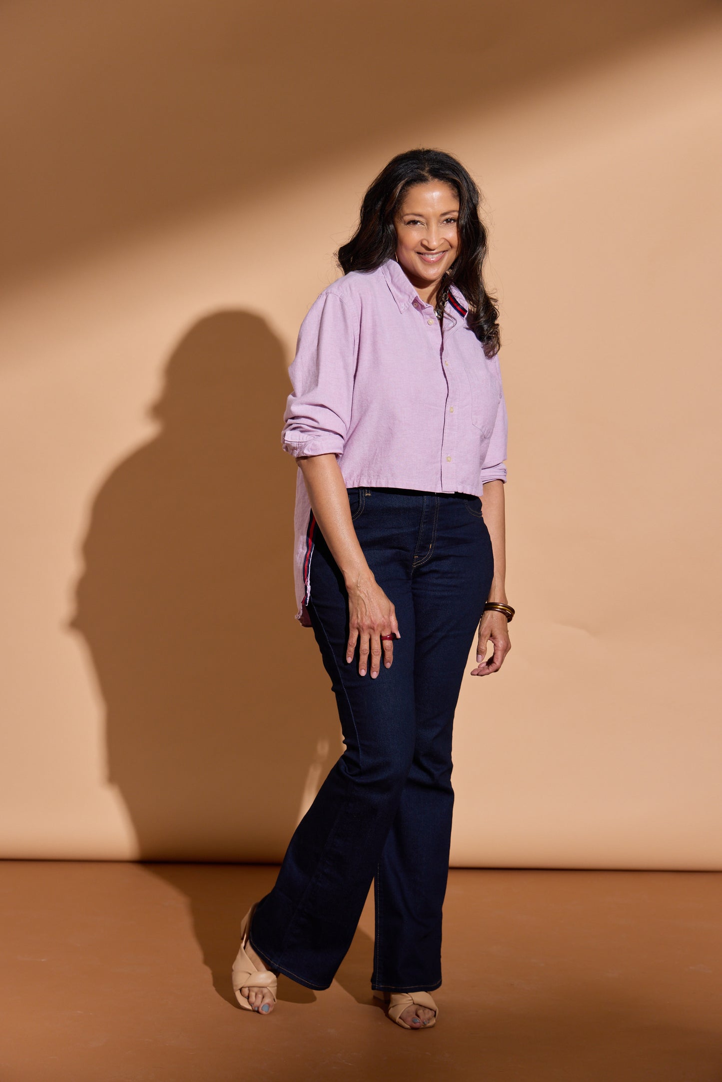 Mauve Oxford Stormy