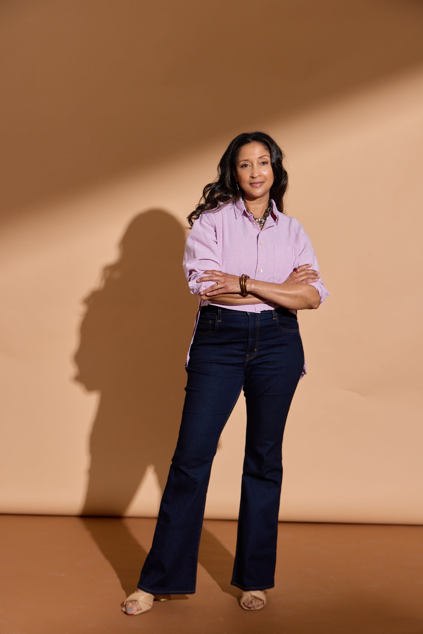 Mauve Oxford Stormy