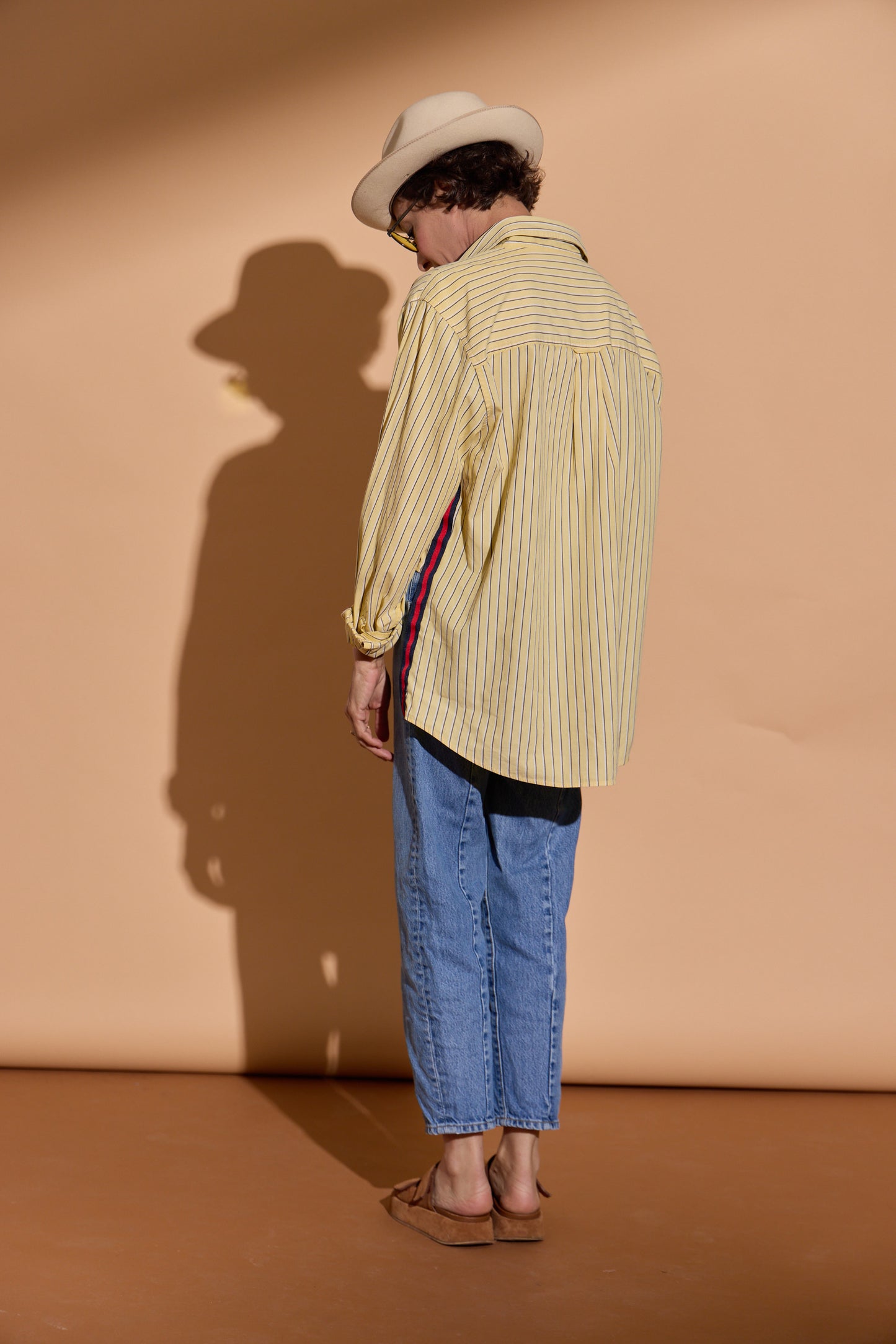 Yellow and Blue Stripe Stormy
