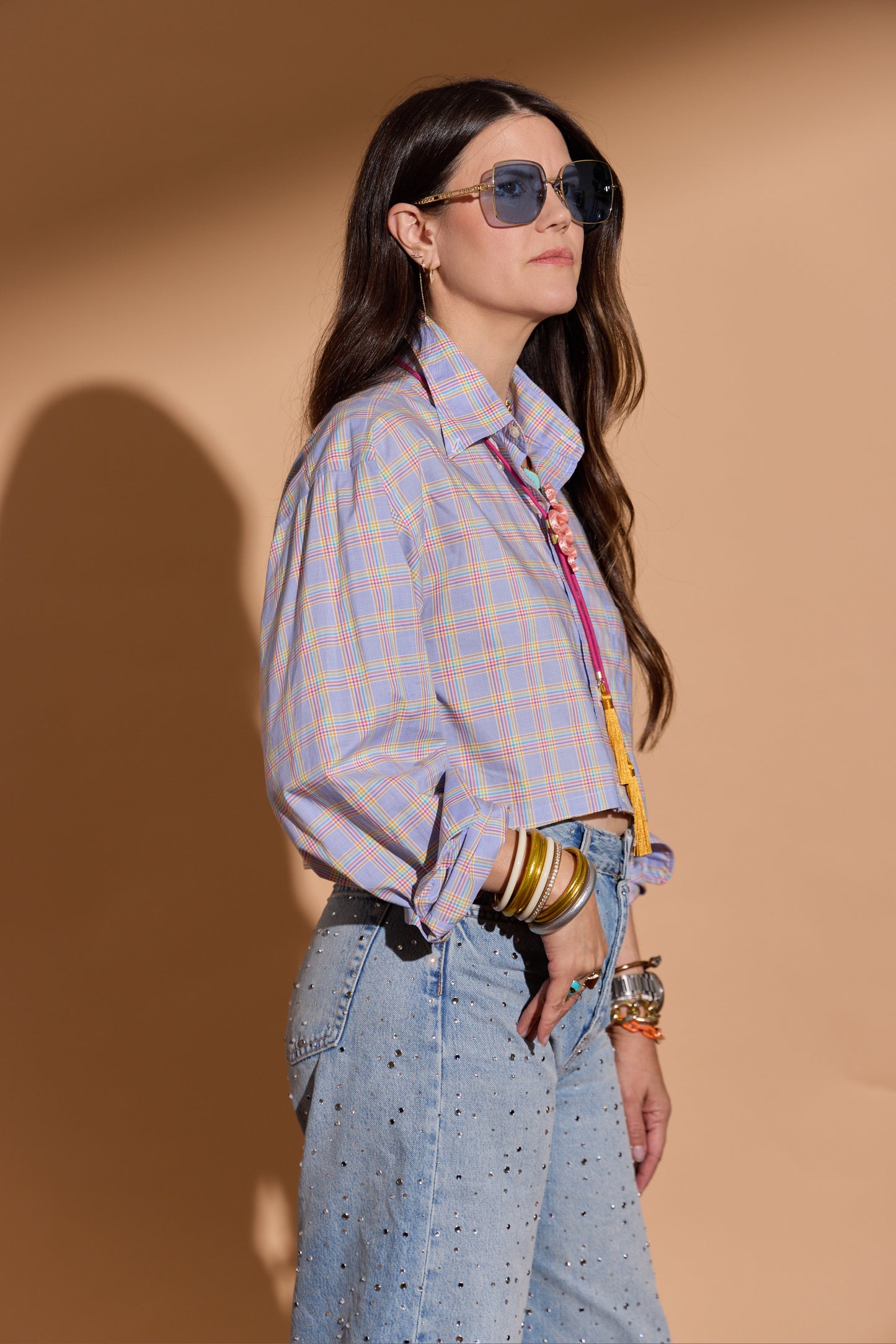 Pastel Plaid Harlow