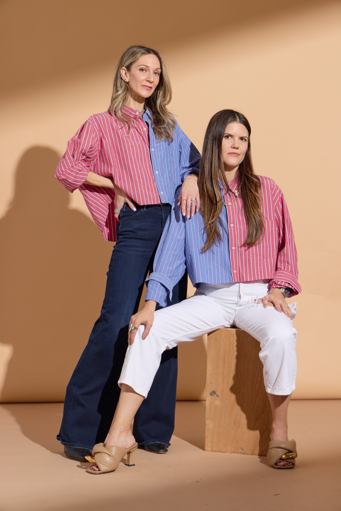 Red and Blue Striped Pisces