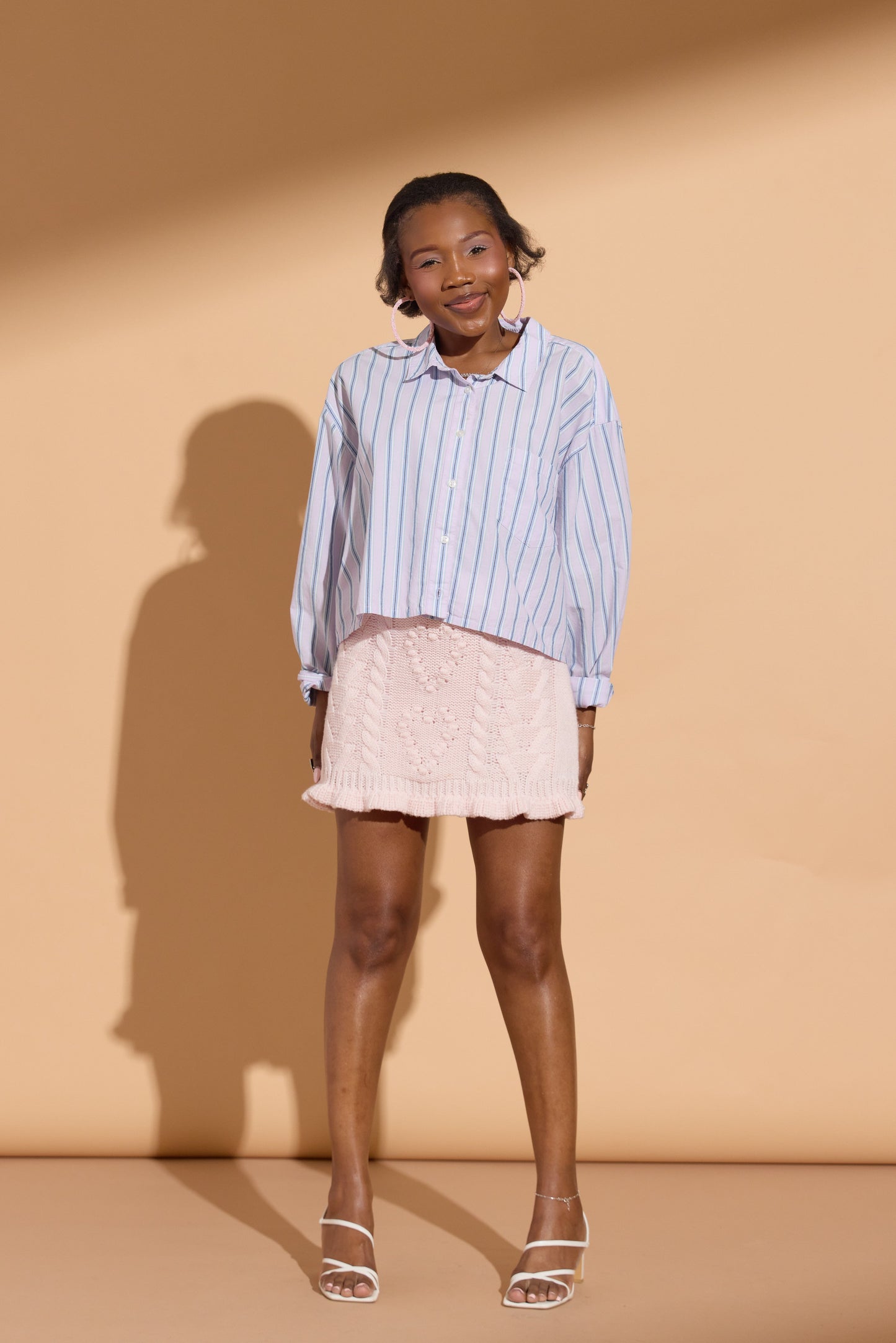 Pastel Purple Stripe Harlow