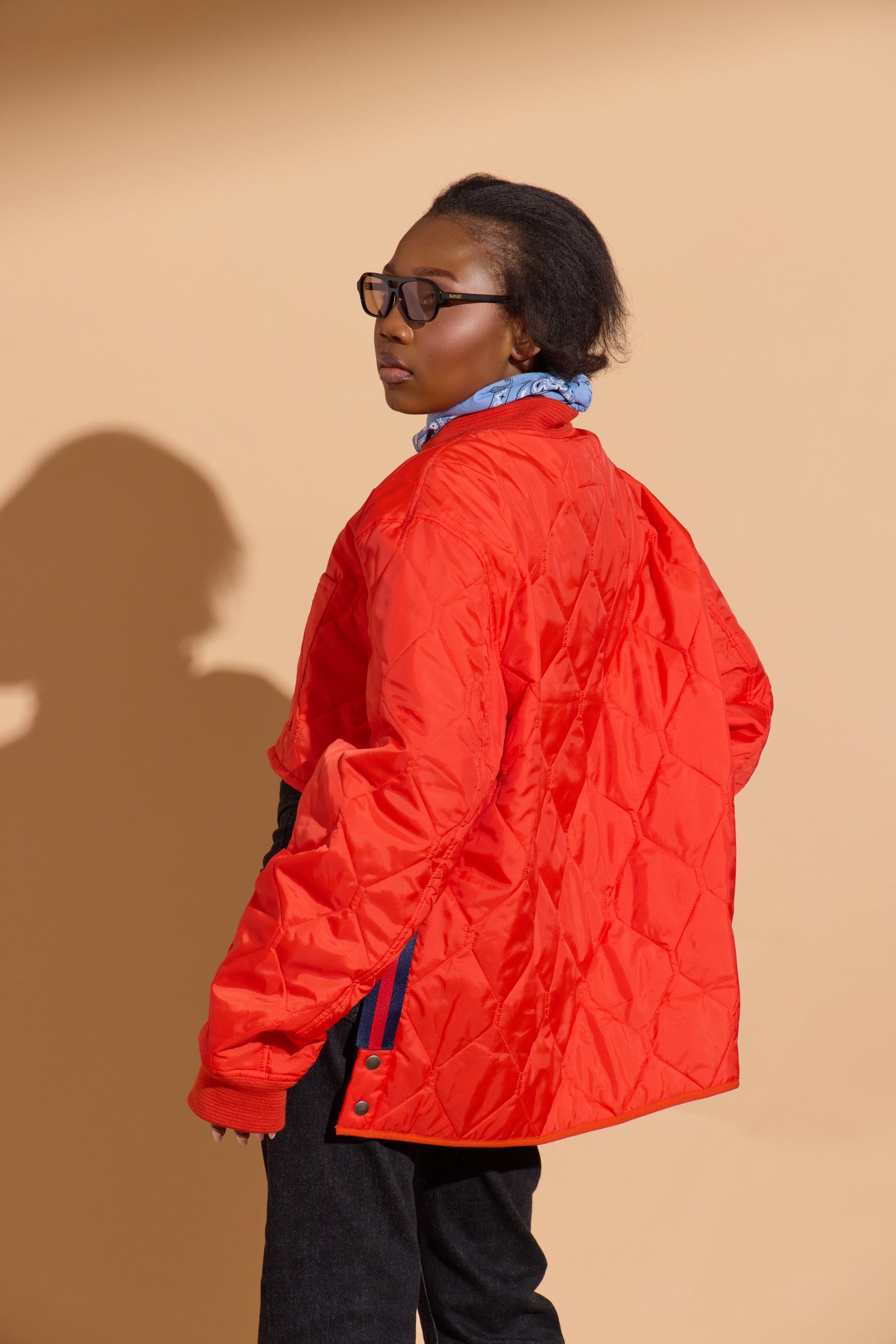 Electric Orange Puffer