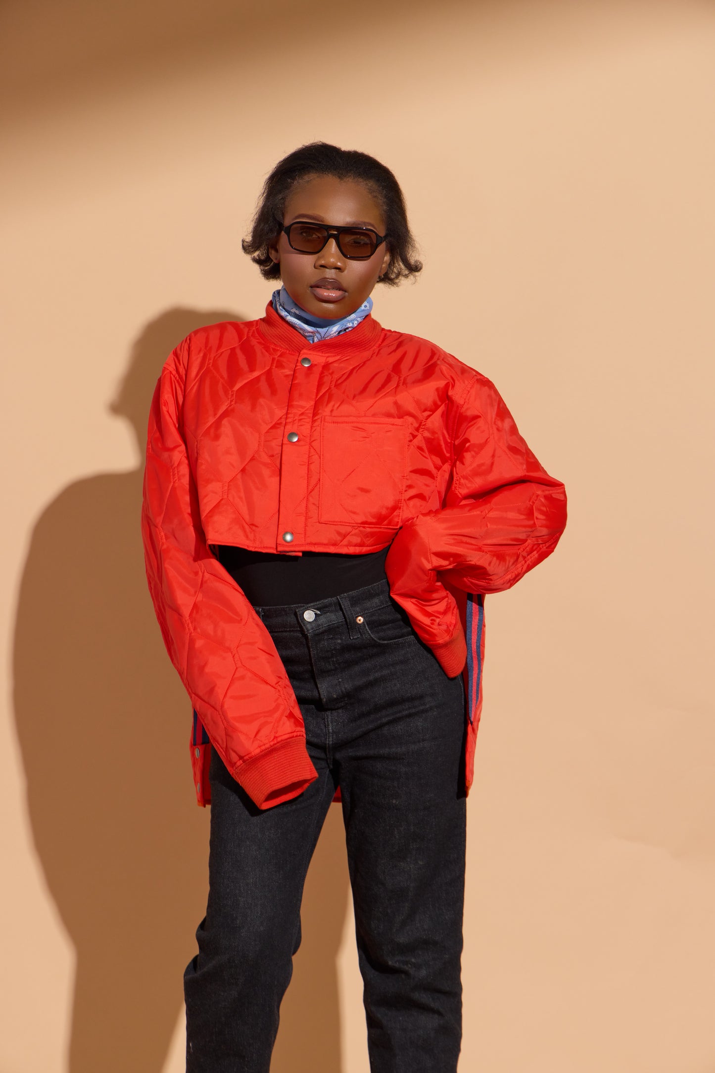 Electric Orange Puffer