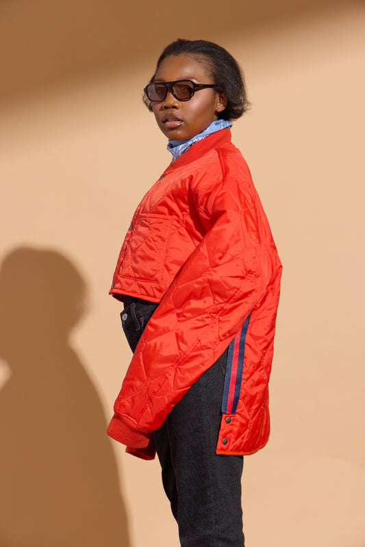 Electric Orange Puffer