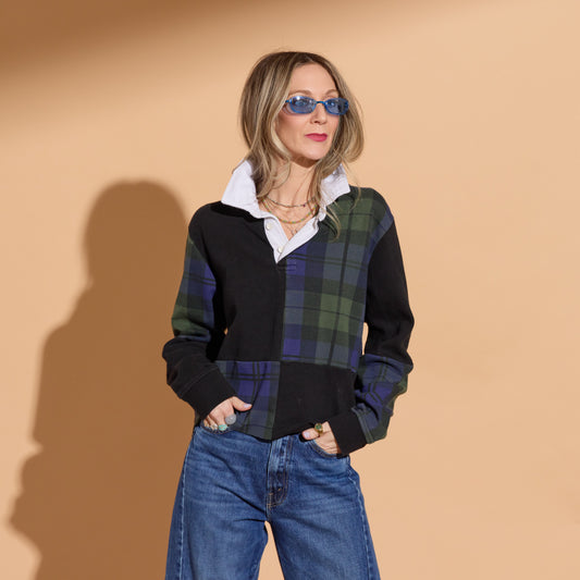 Patchwork Rugby Polo