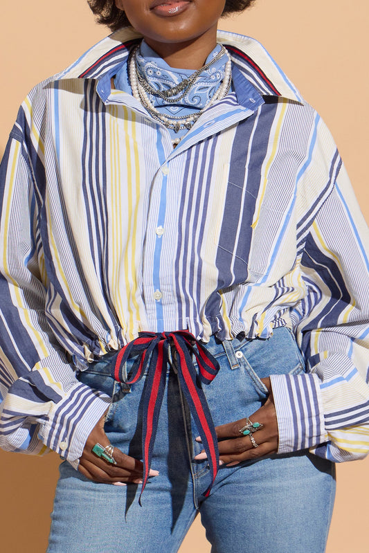 Blue and Yellow Stripe Sailor