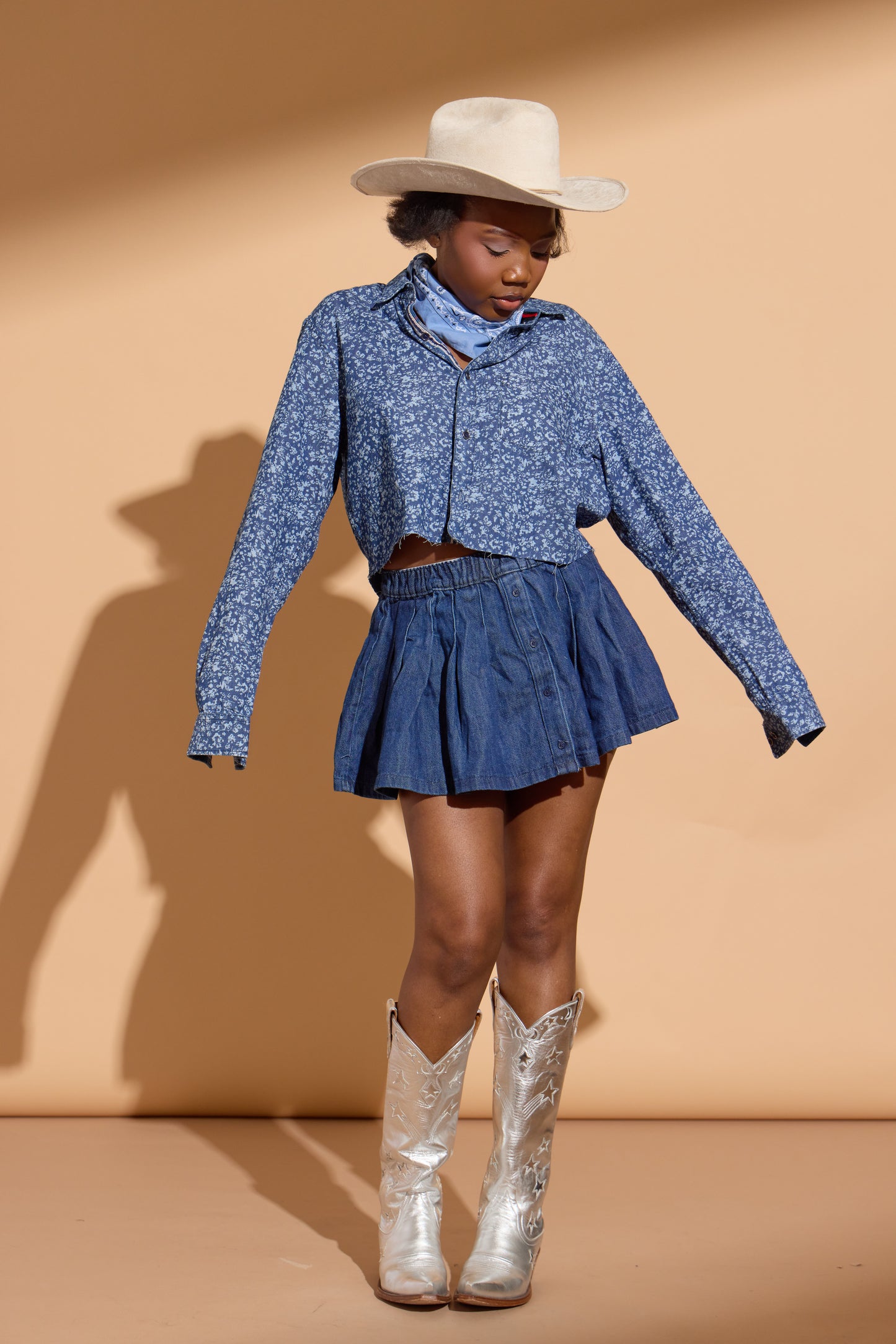 Chambray Floral Stella
