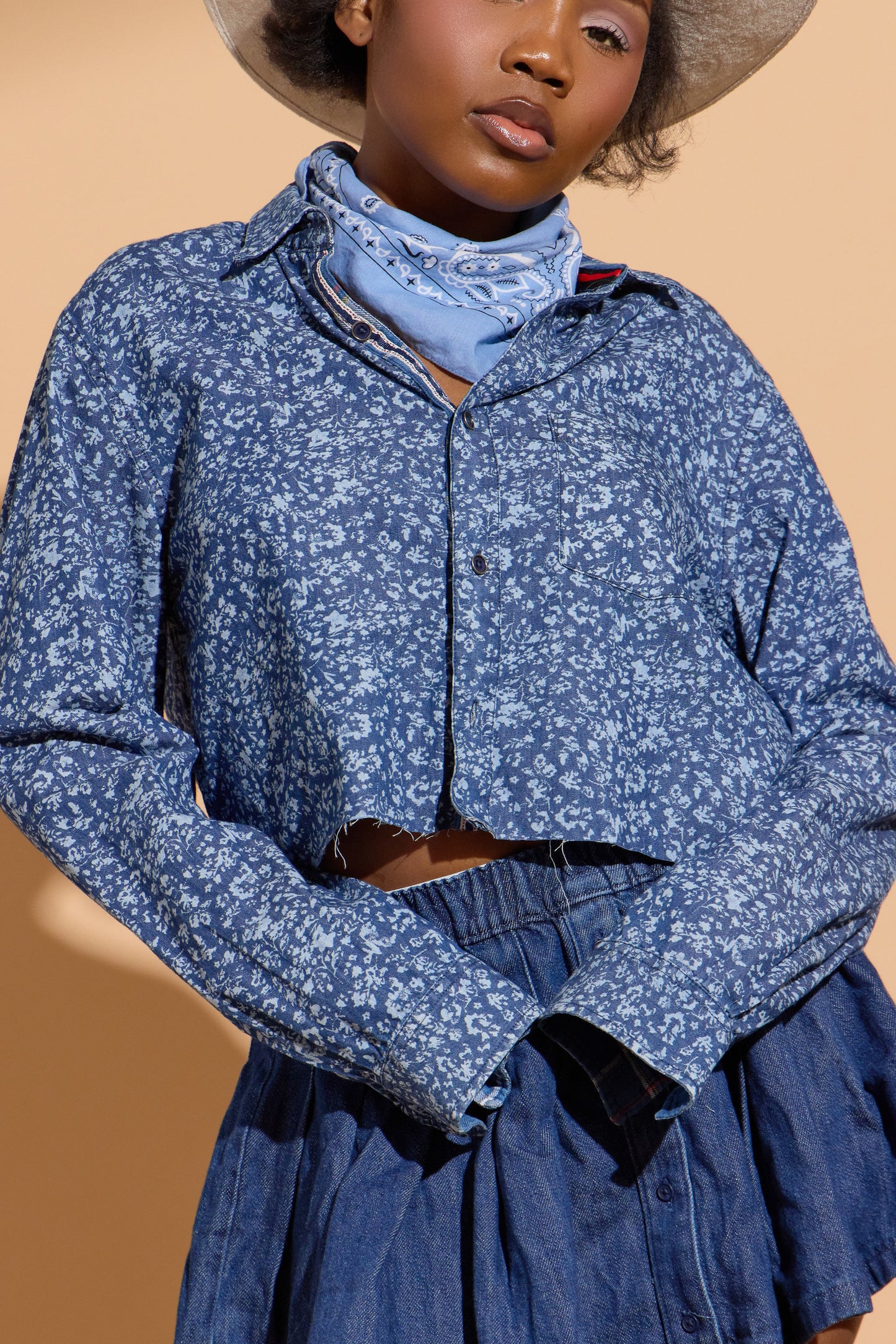 Chambray Floral Stella