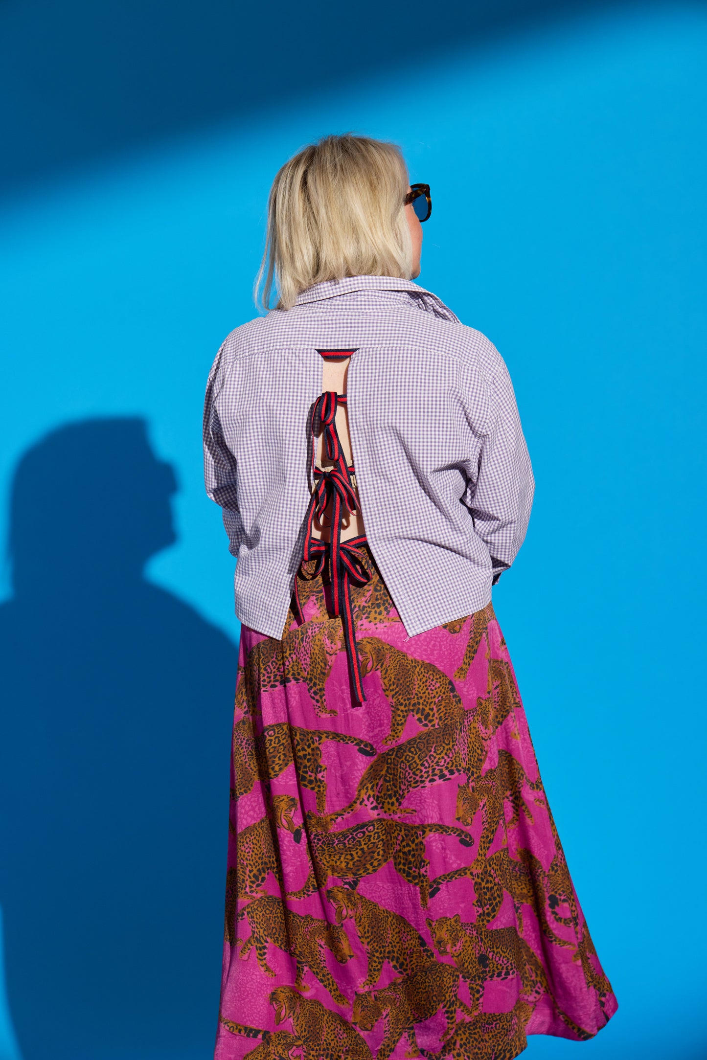 Purple Plaid Harlow