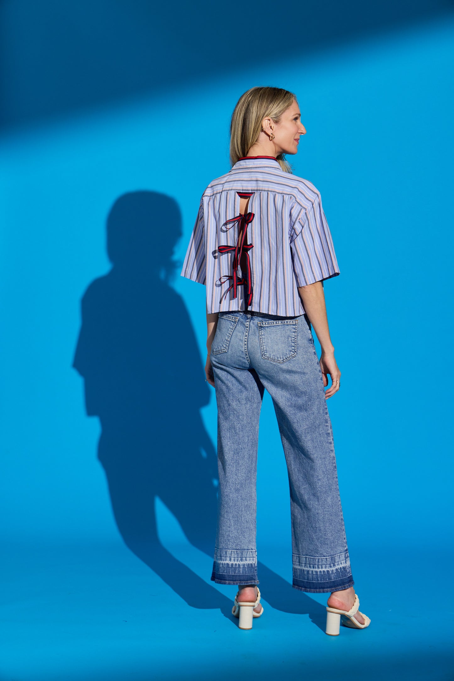 Red White and Blue Stripe Harlow