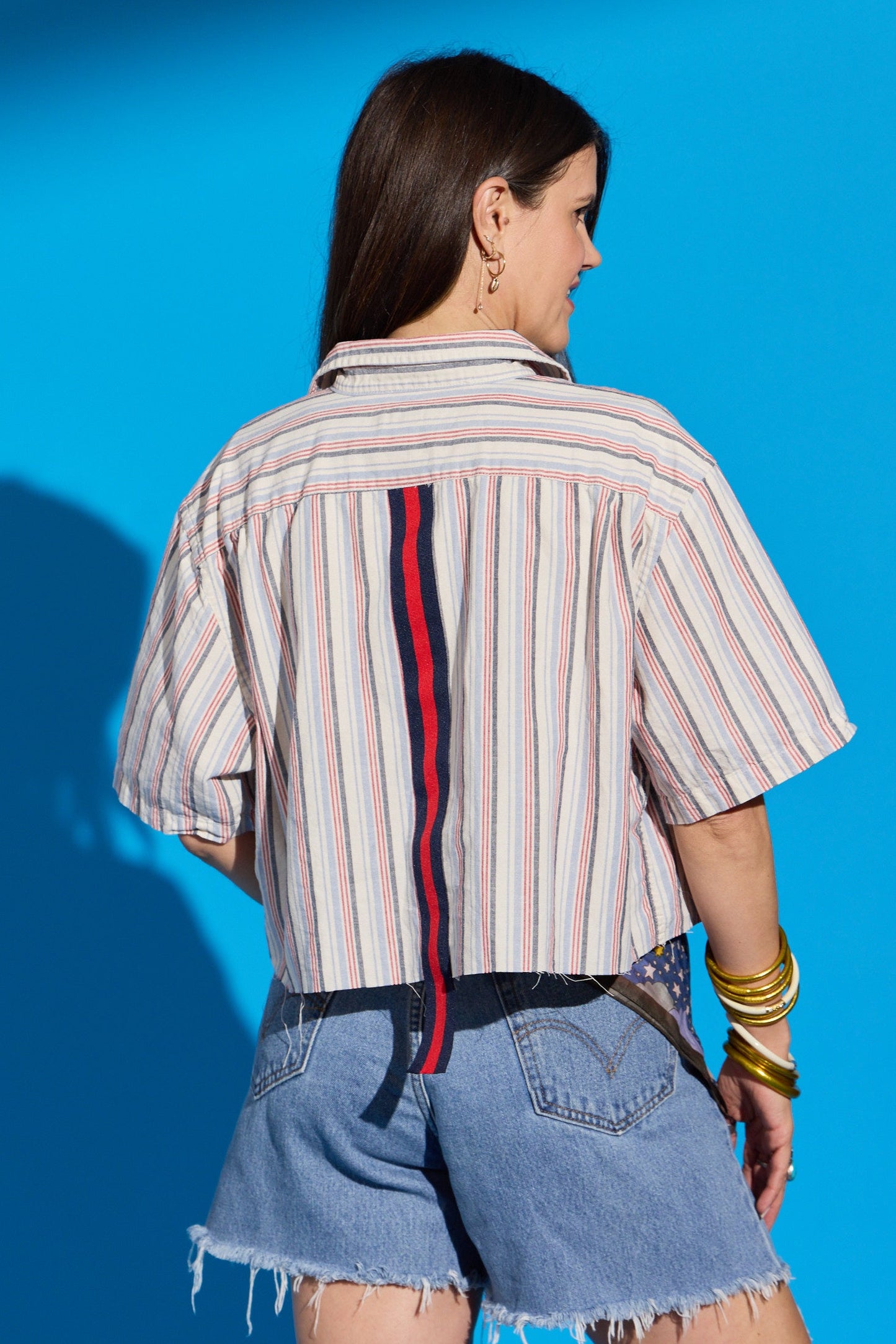 Red White and Blue Stripe Stella