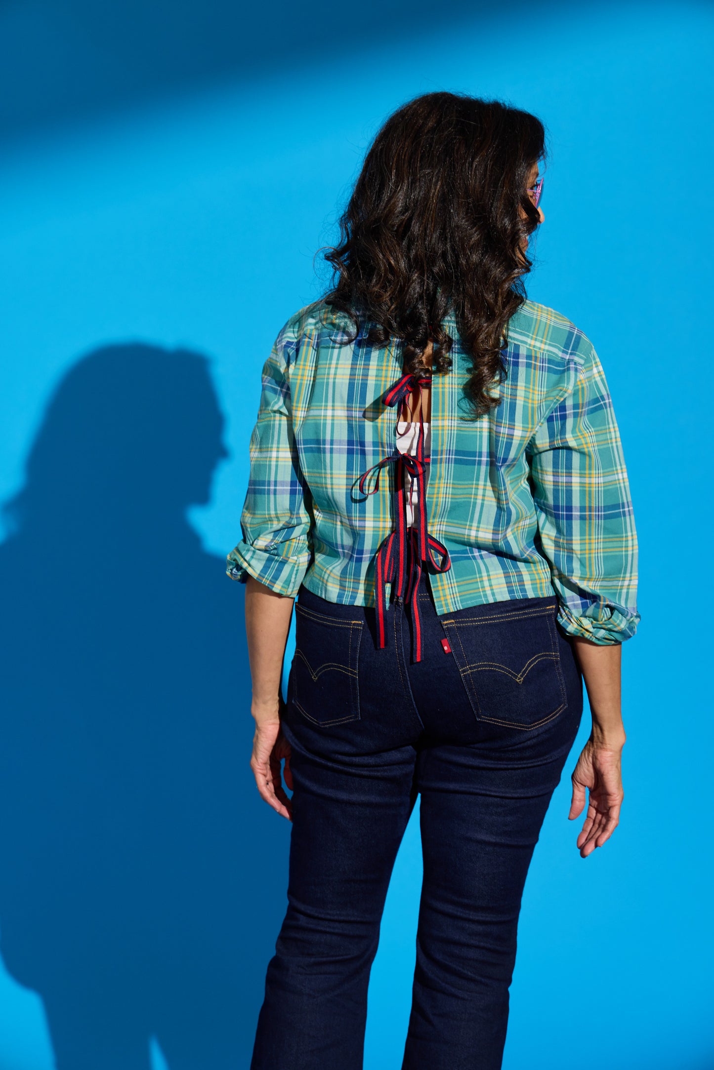 Green Plaid Harlow