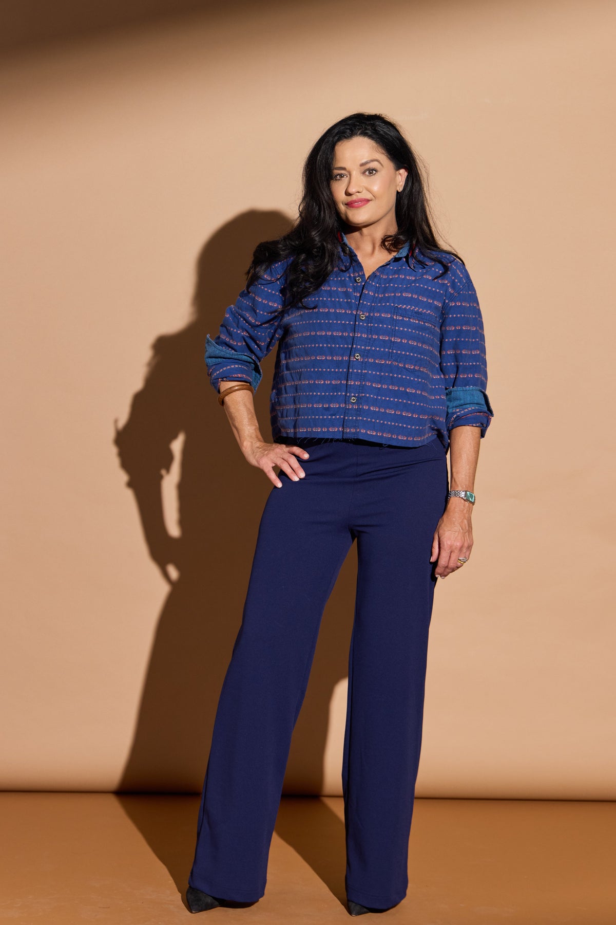 Blue Embroidered Stella