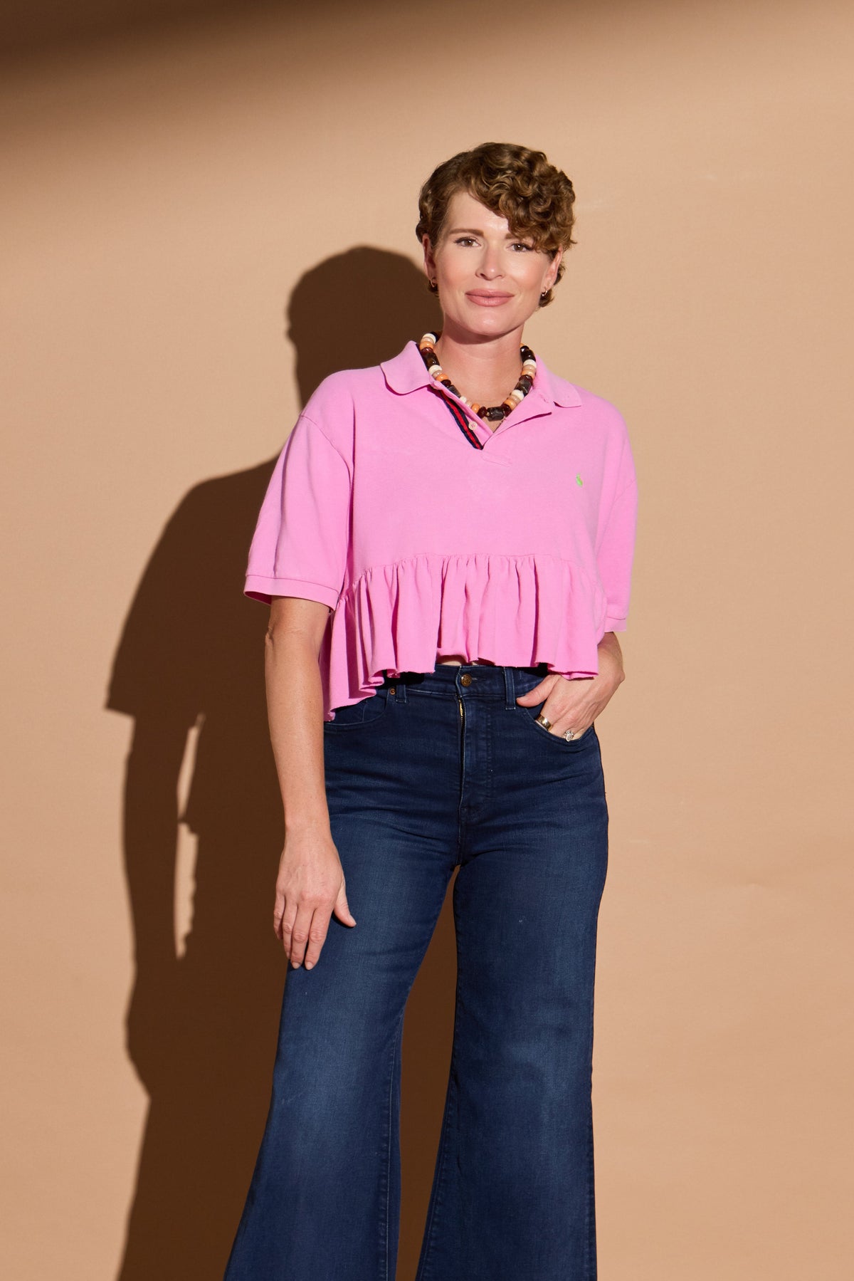 Pink Bunny Polo