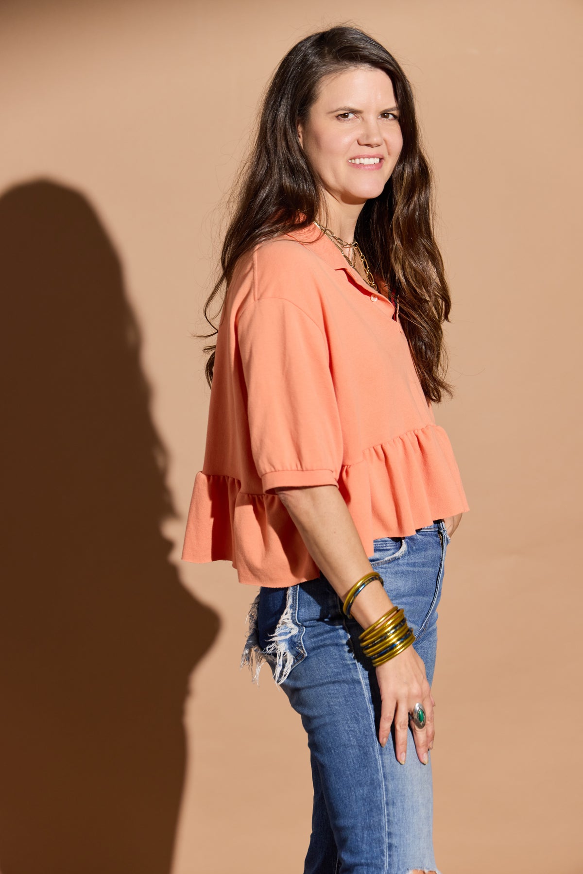 Creamsicle Bunny Polo